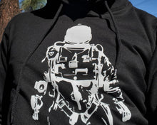 Load image into Gallery viewer, New Black Astronaut Hoodie
