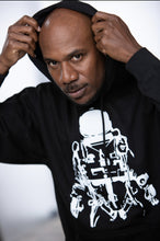 Load image into Gallery viewer, New Black Astronaut Hoodie