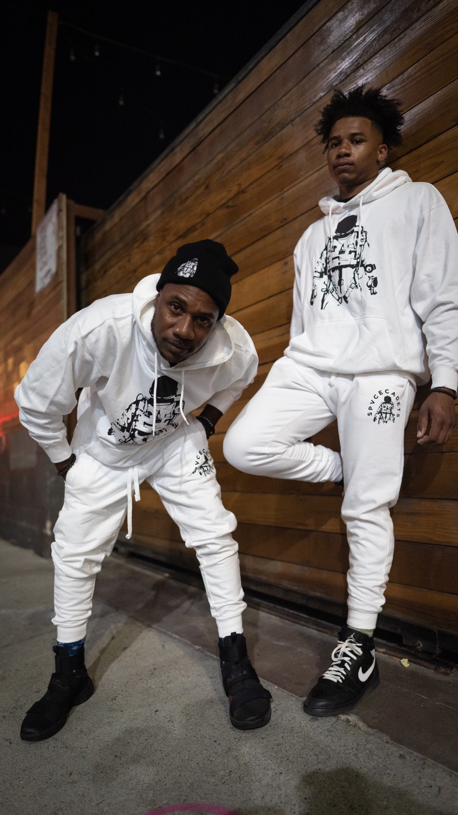 New All White Astronaut Hoodie – Spvcecadets