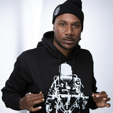 Load image into Gallery viewer, New Black Astronaut Hoodie
